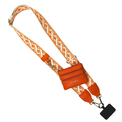 Clip &amp; Go Strap w/Zippered Pouch XOXO