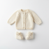 Baby Knit Cardigan & Bootie Set