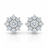 Diamond Cluster Earrings