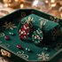 Holiday Crystal Earrings