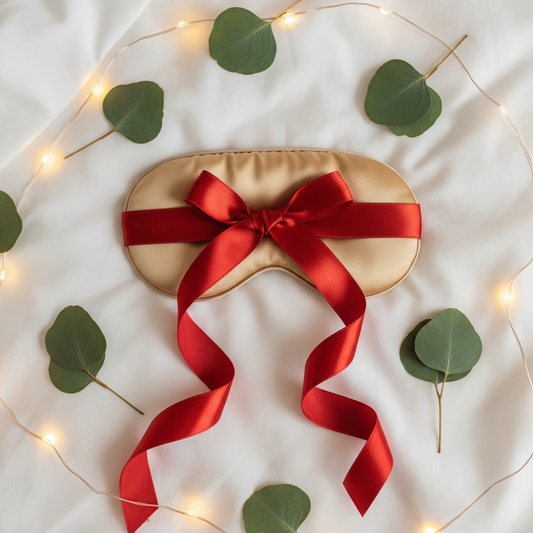 Holiday Silk Sleep Mask