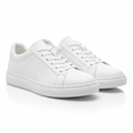 Men's classic white sneakers clean minimal design