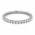 Diamond tennis bracelet row of sparkling diamonds silver setting