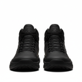 Men's high-top basketball shoes all black matte finish