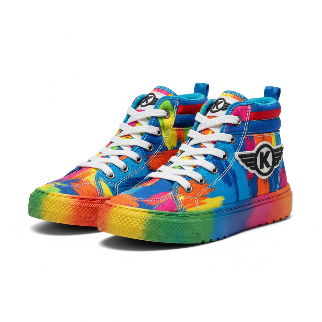 Kids High-Top Sneakers