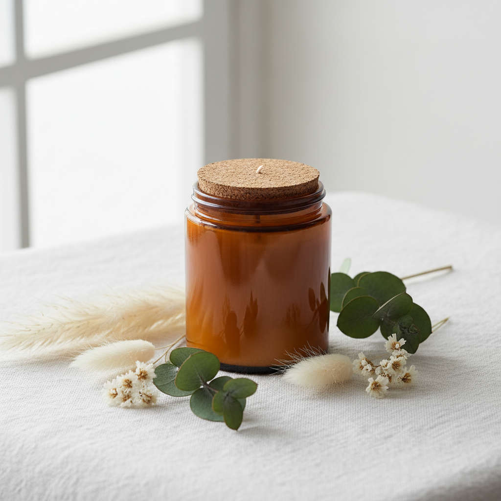 Luxury Soy Candle Natural Lifestyle
