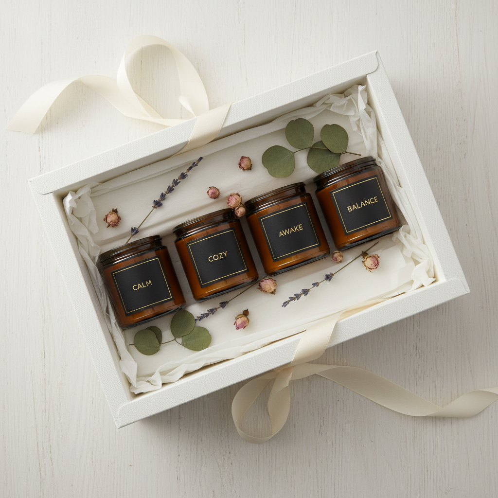 Soy Candle Gift Box Set