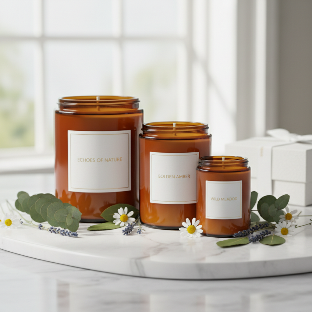 Soy Candle Set Trio